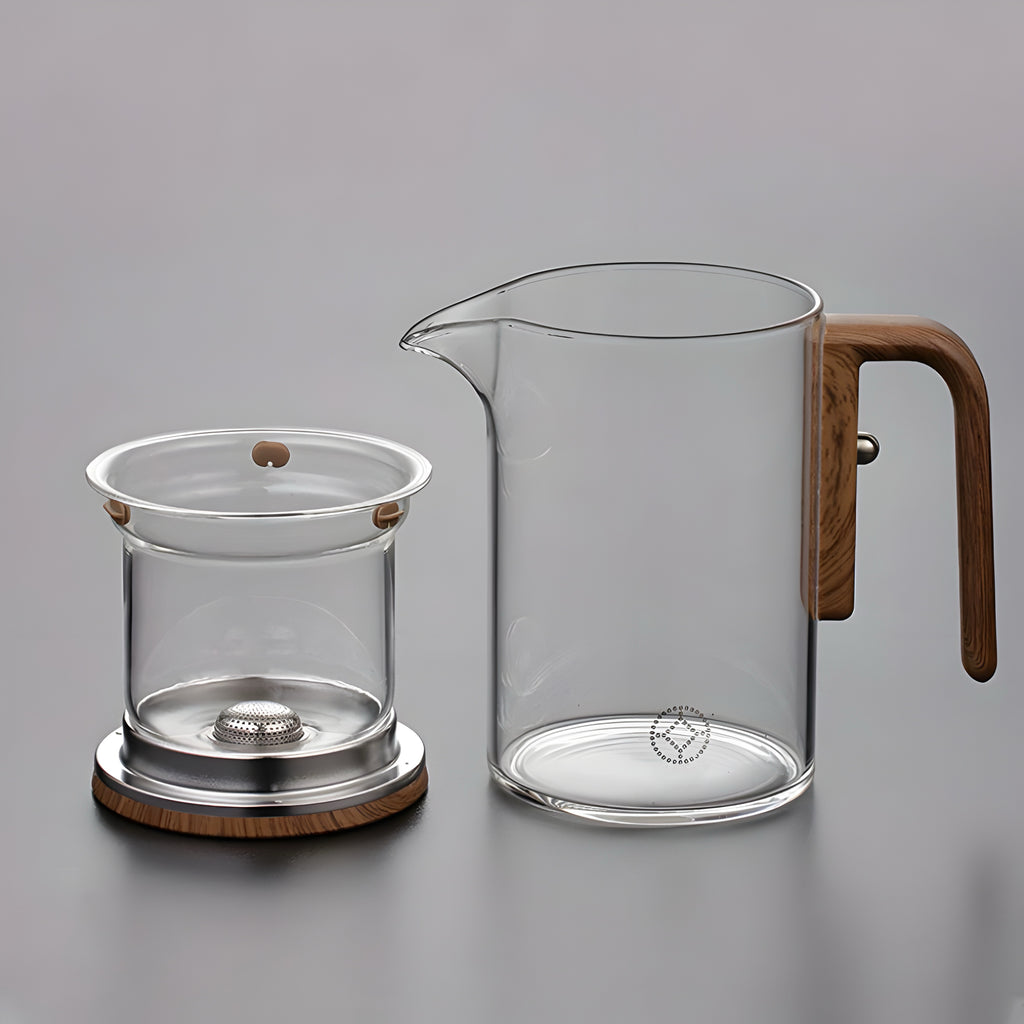 Théière Magnétique en Verre